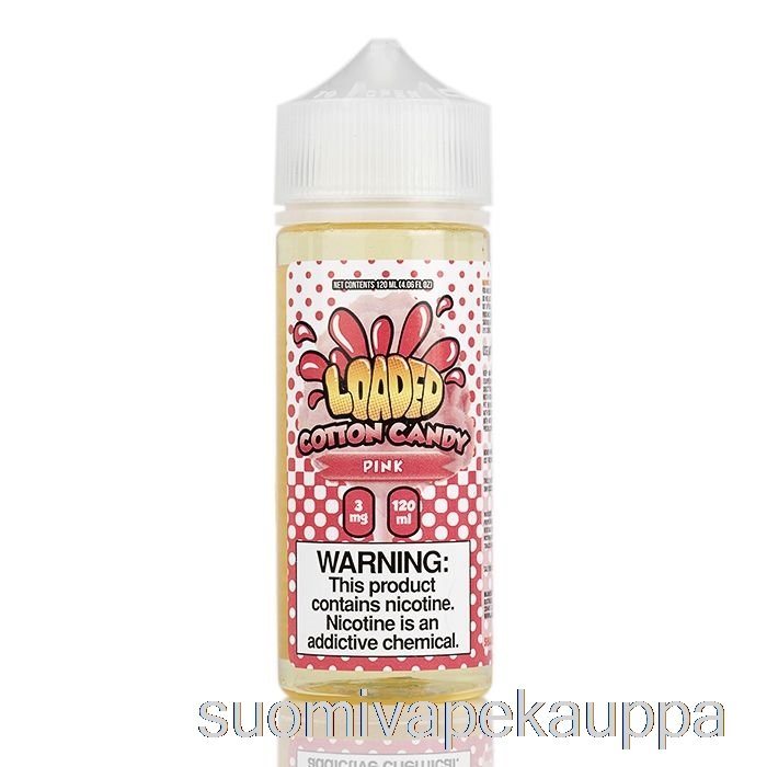 Vape Netistä Pinkki - Ladattu E-neste - Häikäilemätön Höyry - 120ml 6mg